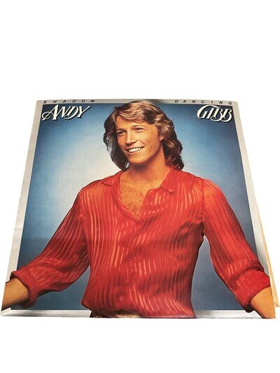 Andy Gibb Shadow Dancing Vinyl Record LP Retro Classic Album