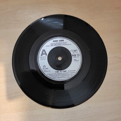 Andy Gibb - 7" Vinyl - Time Is Time (VG+)