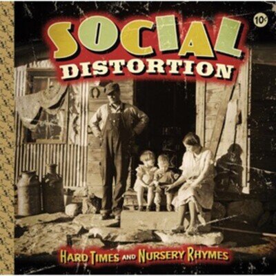 Social Distortion : Hard Times and Nursery Rhymes VINYL Bonus Tracks 12" Album