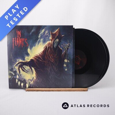 In Flames Foregone Booklet Lyric Sheet 2 x LP Album Vinyl Record - NM/NM