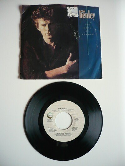 Eagles / Don Henley The Boys Of Summer 7" Vinyl US 1984 Geffen 1st Press Single