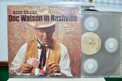 DOC WATSON. IN NASHVILLE. GOOD DEAL BLUEGRASS NEAR MINT LP