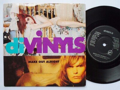 Divinyls Make Out Alright 7" Virgin VUS49 EX/EX 1991 picture sleeve
