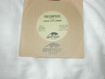 LINDA LAFLAMME (IT'S A BEAUTIFUL DAY)FOOD STAMP BLUES /RARE SINGLE