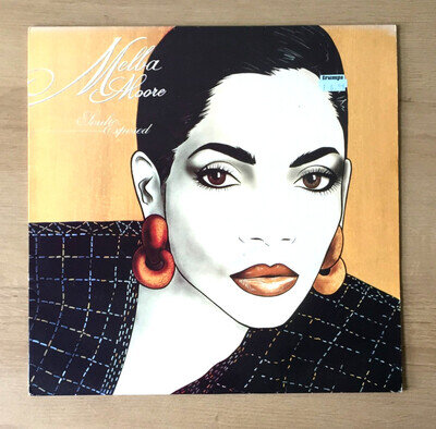 MELBA MOORE - SOUL EXPOSED, A 10-TRACK 12" LP, CAPITOL, EST 2122 (1990) VG/EX