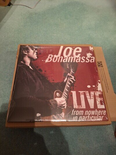 Joe Bonamassa Live From Nowhere In Particular Record LP Vinyl album brand new