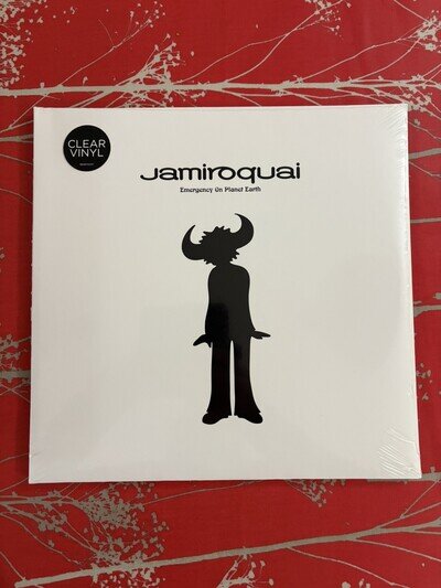Jamiroquai - Emergency On Planet Earth Brand New Clear Vinyl, Gatefold LP