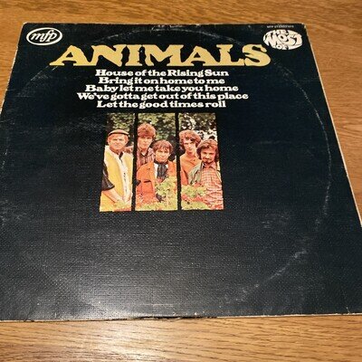 The Animals The Most Of 12 Inch LP Vinyl Record Album MFP 5218 1971