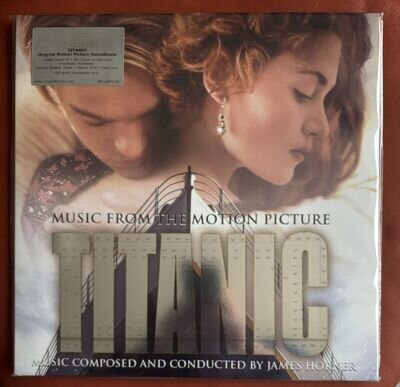 James Horner TITANIC (Music From The Motion Picture) GOLD Vinyl 2x180g LP NEW