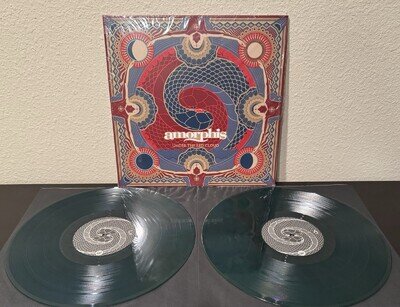 Amorphis “Under the Red Cloud” Transparent Red Blue Colored Vinyl 2LP - New