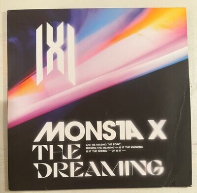 MONSTA X – THE DREAMING - VINYL LP NEON YELLOW LIMITED ED - VG+ - A27