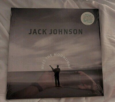 Jack Johnson Meet The Moonlight Ltd Milky Clear Vinyl 2022 ***new and sealed***