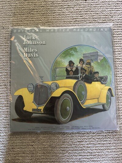 Miles Davis - A Tribute to Jack Johnson Vinyl LP MFSL1-440 NEW SEALED Numbered