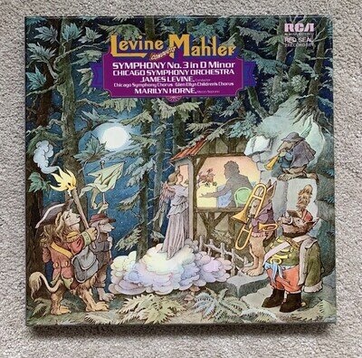 Levine Conducts Mahler - Symphony No. 3 In D Minor 2 LP Box Set - RCA (RL 01757)