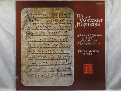 The Worcester Fragments - Stevens, Accademia Monteverdiana - Nonesuch H-71308
