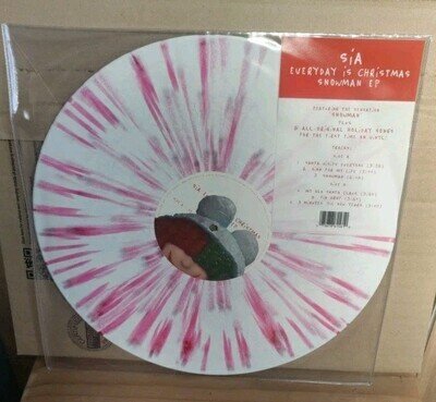 Sia - Everyday is Christmas Snowman E.P. - 12" Picture Disc Vinyl Album -New!