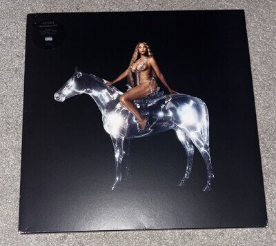 Beyonce Renaissance Vinyl Album 2-Pack, 12" with Book and Poster NEVER PLAYED