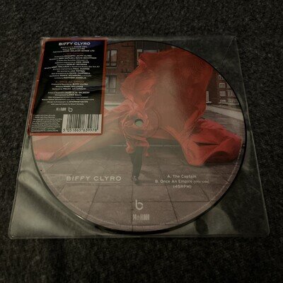 Biffy Clyro The Captain 7" vinyl picture disc single UK