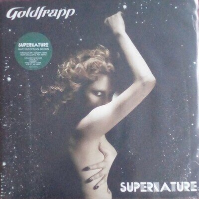 GOLDFRAPP • SUPERNATURE • TRANSLUCENT GREEN VINYL • SEALED