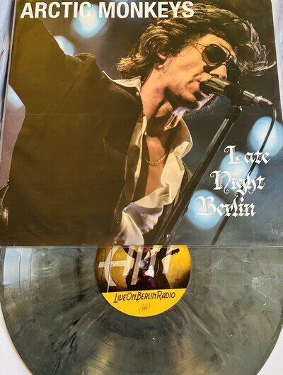 Arctic Monkeys LATE NIGHT BERLIN Marble Vinyl LP New & Unplayed Live Berlin 2023