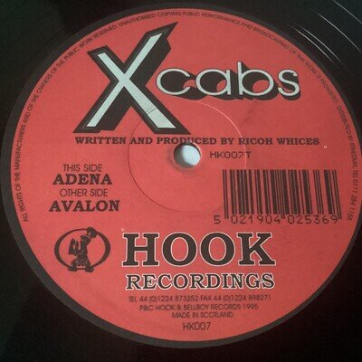 XCABS 12” SINGLE ‘AVALON’ (HOOK)