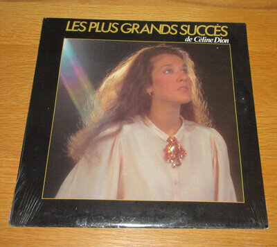 CELINE DION LES PLUS GRANDS SUCCES Rare New SEALED Canada 1984 LP MINT VINYL
