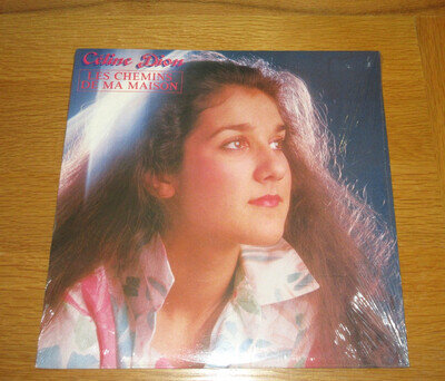 CELINE DION ''Les chemins de ma maison'' Rare New SEALED Canada 1983 LP