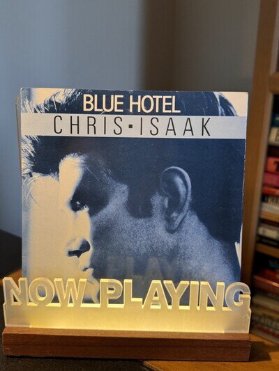 Chris Isaak - 'Blue Hotel' 7inch Vinyl (WEA 1987)