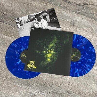 Wiz Khalifa Rolling Papers Blue Splatter Vinyl Limited Edition