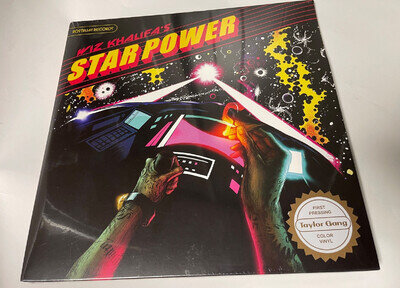 WIZ KHALIFAS STARPOWER PURPLE & GREEN SPLATTER VINYL 2 LP LIMITED - NEW SEALED