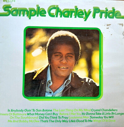 Sample Charley Pride Vinyl Album Lp 1979