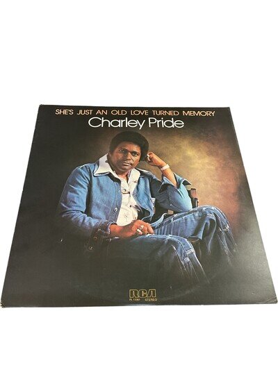 Charley Pride She's Just An Old Love Turned Memory Vinyl Record LP