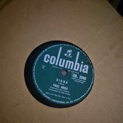 PAUL ANKA - DIANA - 1957 COLUMBIA db 3980 DONT GAMBLE WITH LOVE Vinyl record