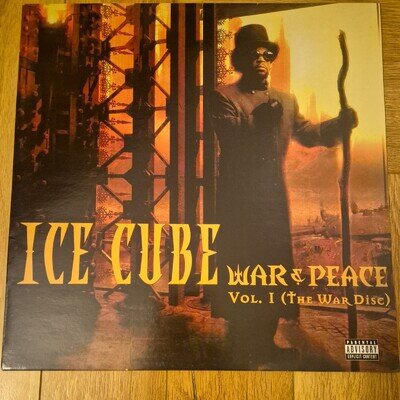 Ice Cube - War & Peace Vol. 1 (The War Disc) 1998 Vinyl Original