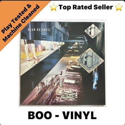 The Firm - Mean Business - LP Vinyl Record - EX/EX