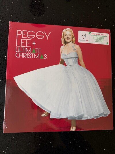 Peggy Lee - Ultimate Christmas 2xLTD EDT Red VINYL LP NEW SEALED