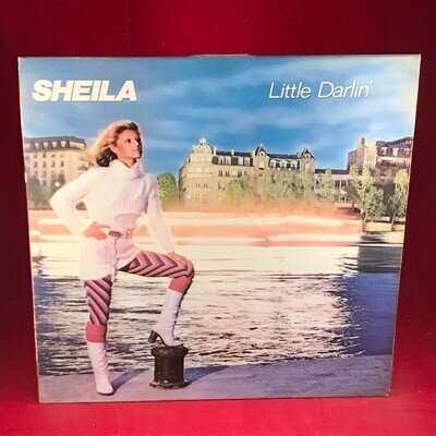 SHEILA & B DEVOTION Little Darlin' 1981 French vinyl LP + INNER darling original
