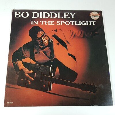 Bo Diddley - In The Spotlight - Vinyl LP 1987 stereo Chess Press