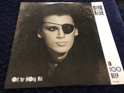 Dead Or Alive - In Too Deep 12 inch vinyl single