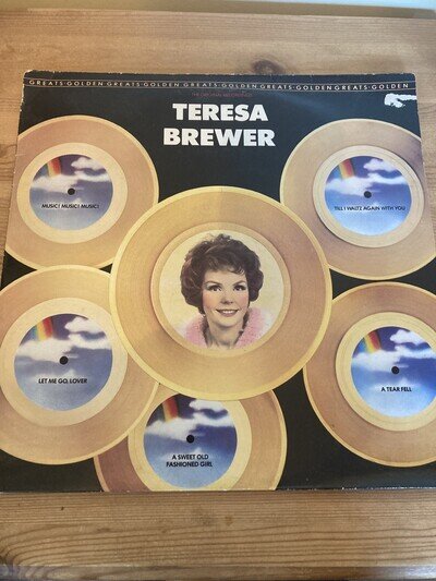 Teresa Brewer, Golden Greats, 12” LP Vinyl Record 16 Tracks