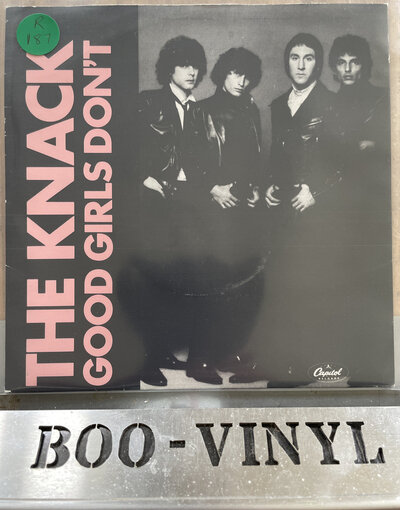 THE KNACK - GOOD GIRLS DON'T / FUSTRATED 7" Single CL16097 1979 EX / VG+