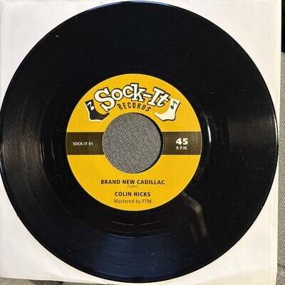 Colin Hicks / The Outlaws ‎– Brand New Cadillac/ I Go Ape