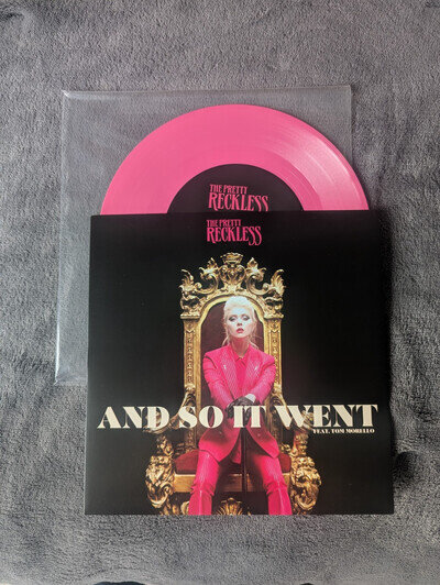 The Pretty Reckless 7" Vinyl And So It Went Pink Limited 500 New FEAR01763