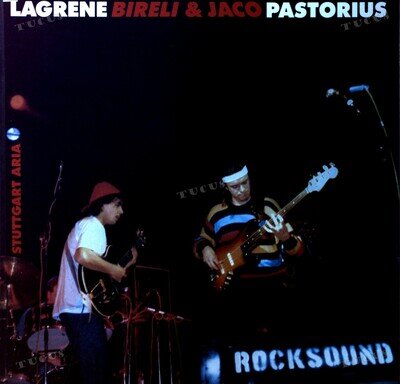 Lagrene Bireli & Jaco Pastorius - Stuttgart Aria LP (VG+/VG) .*