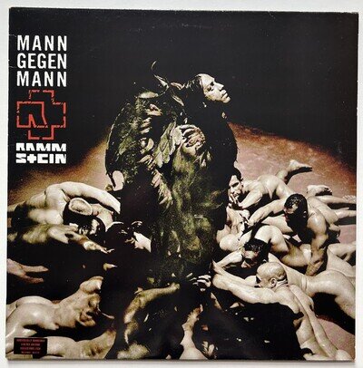 Rammstein : Mann Gegen Mann UK 2005 12" single EX/EX 1st Press Ltd/Numbered RARE