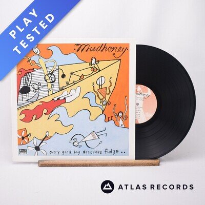 Mudhoney Every Good Boy Deserves Fudge A B LP Album Vinyl Record - EX/EX