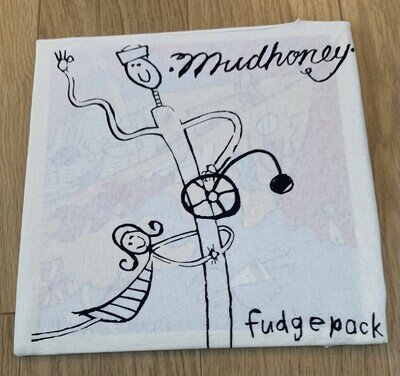 MUDHONEY - FUDGEPACK - AUSSIE TOUR LP - Coloured Wax + Poster and Cloth cover