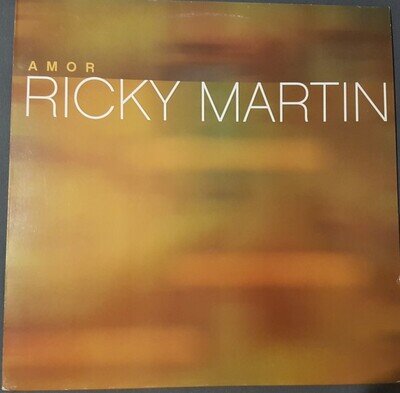Ricky Martin - Amor - Used Vinyl Record 12 - 35 - Promo - W1177z