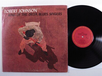ROBERT JOHNSON King Of The Delta Blues Singers COLUMBIA LP mono z