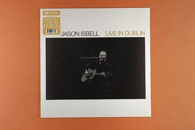 Jason Isbell Live In Dublin Gold Vinyl Rare